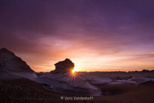 Westelijke Woestijn - witte woestijn