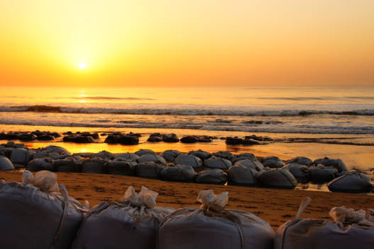 Gambia - Sand bags