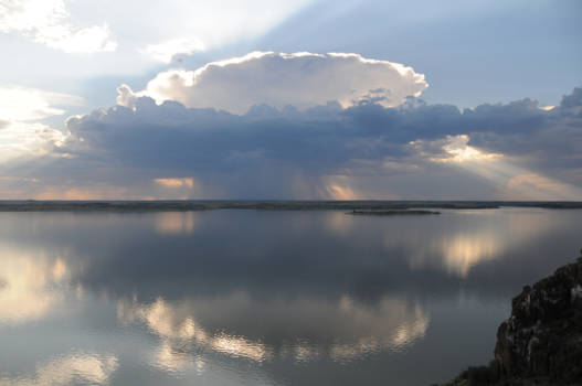 Namibië - Stuwmeer bij Hardapo Dam