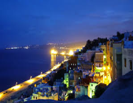 Tanger - Mooie Marokkaanse Tanger stad.