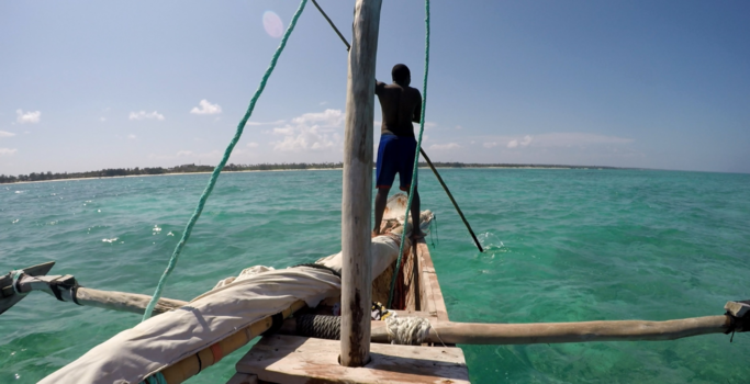 Stranden van Zanzibar - Hakuna matata