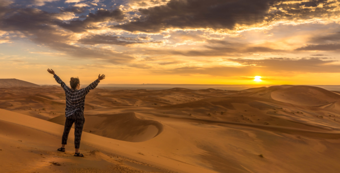 Marokko - Fun bij zonsopgang in de Sahara woestijn