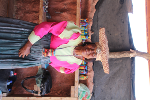 Kamanjab - Herero vrouw