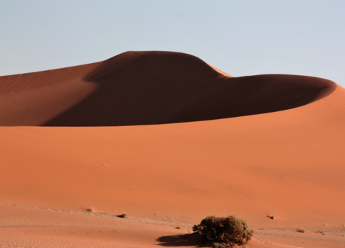 Sossusvlei - de golvende heuvels in de Sesriemvlei