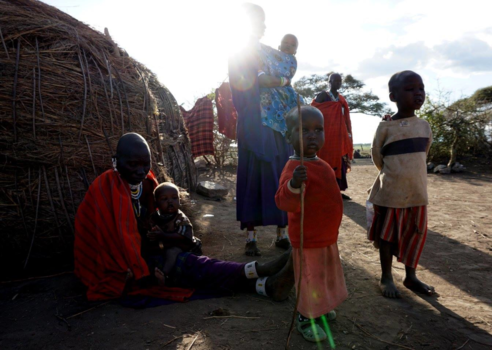 Serengeti National Park - Lucky shot tussen de Masai