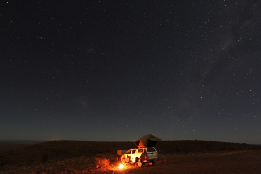 Namibië - Camping under the stars