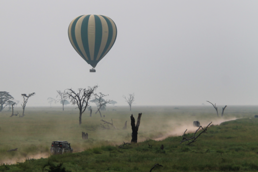 Tanzania - Ochtendvlucht over de Serengeti, Tanzania