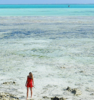 Stranden van Zanzibar - Alone in the blue