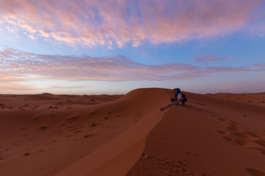 Marokko - Genieten van zonsopkomst in de Desert
