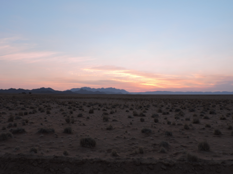 Namibië - Sossusvlei in the morning.