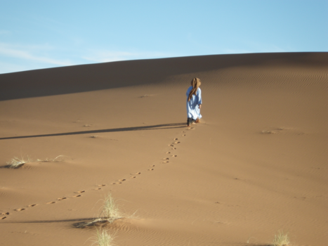 Marrakesh - Alone in the desert