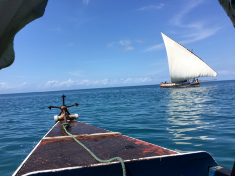 Stranden van Zanzibar