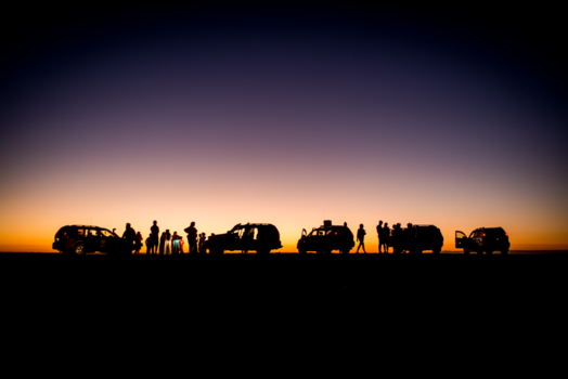 Marokko - Sahara sunset