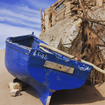 Agadir - There are still places where people only fish rondes themselves