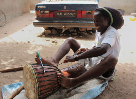 Gambia - The Djembé Factory