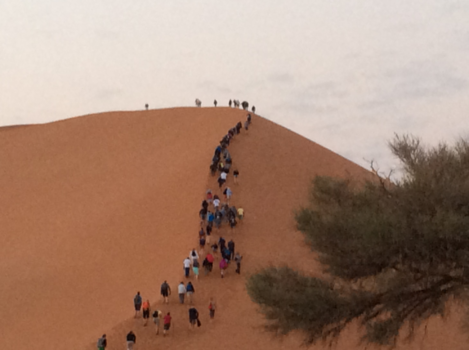 Sossusvlei - Sossusvlei Namibië Heel leuke ervaring