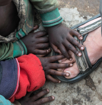 Bwindi Impenetrable National Park - Mzungu (Swahili voor blanke)