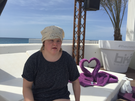 Sal - Nikki beach met Lindy