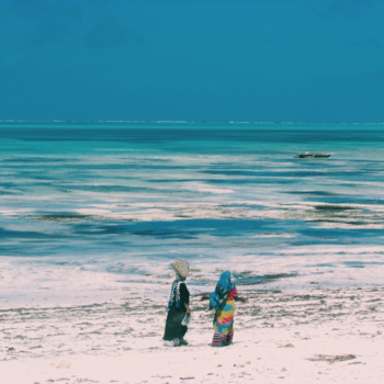 Stranden van Zanzibar - Strand versus zee