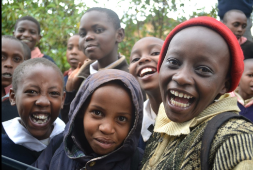 Masai Mara - Kinderen van Gikeno school Nyahururu