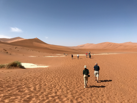 Sossusvlei - Zoeken naar water....