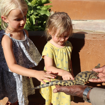 Namibië - Crocodile Farm in Otjiwarongo