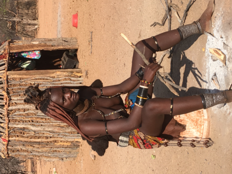 Namibië - Himba stam in noordwesten van namibie