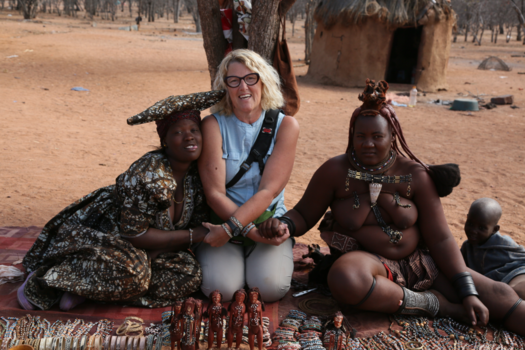 Namibië - sisterhood-verbroederen met Himba en Herero -:)