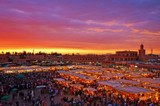 Marrakesh - Sunset in Marrakech