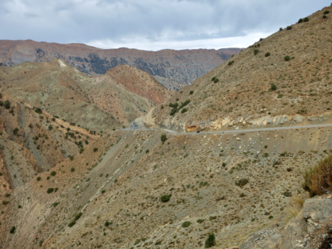 Marokko - Een klein stipje in het Atlasgebergte