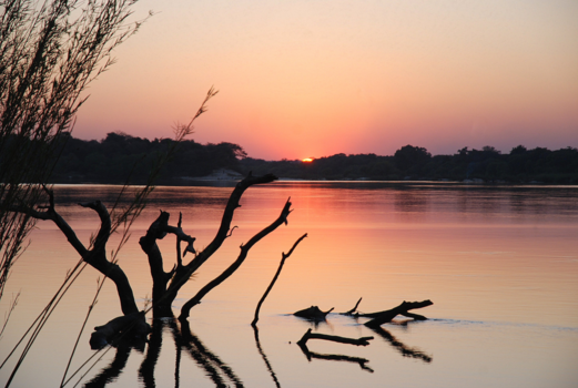 Chobe National Park - Ondergaande zon