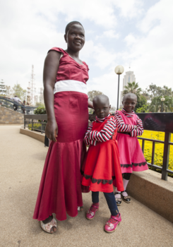 Nairobi - Naar de kerkdienst