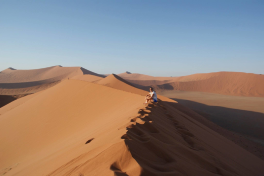 Sossusvlei - Feeling rich with 'just' a view!
