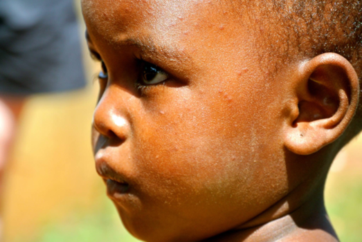 Tanzania - Shy little boy