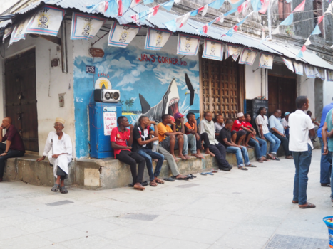 Stone Town Zanzibar - Jaws corner