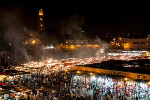 Marrakesh - Marrakesh Market at night