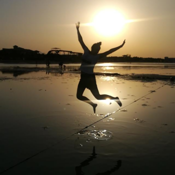 Egypte - The best sunset with my daughter in Egypt
