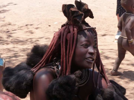 Damaraland - Himba moeder