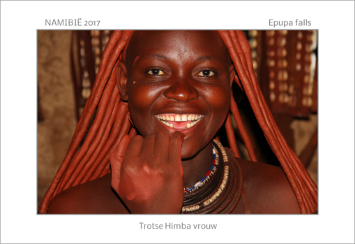 Namibië - Trotse Himba vrouw