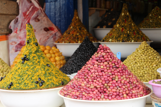 Marokko - Olijven op de markt