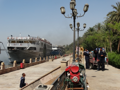 Egypte - De boot op de Nijl