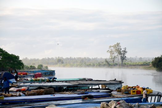 Madagaskar - misty morning  Mahanoro