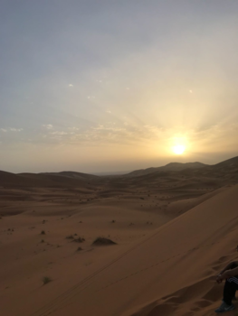 Merzouga - Opkomende zon