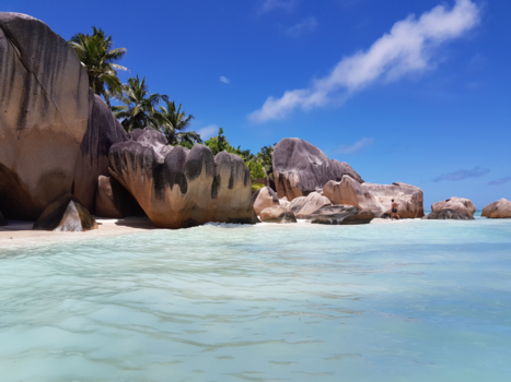 Seychellen - Beach Rock