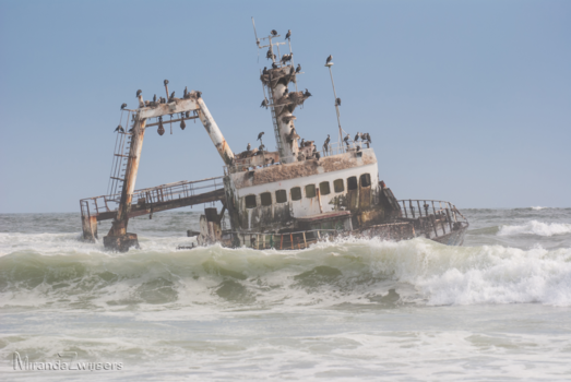 Namibië - Scheepswrak bij Skeleton Beach