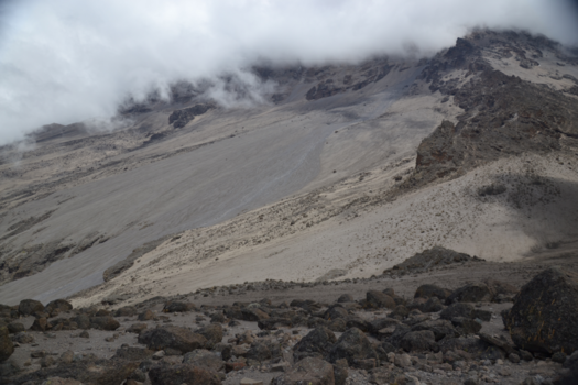 Kilimanjaro - weersverandering met de minuut.