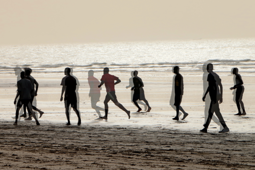 Gambia - Fun on the beach