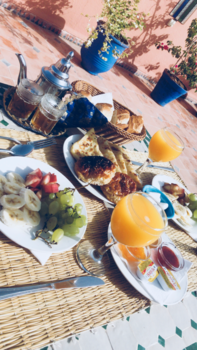 Marrakesh - Marrocan breakfast