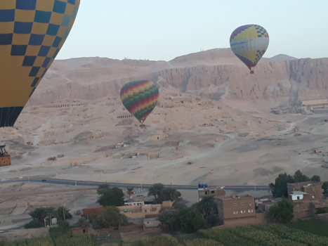 Egypte - Ballonvaren in Egypte