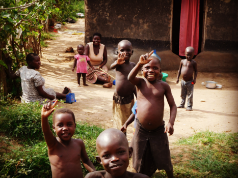 Oeganda - Altijd blije snoetjes